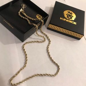 Kingice Chain in gold color new condition